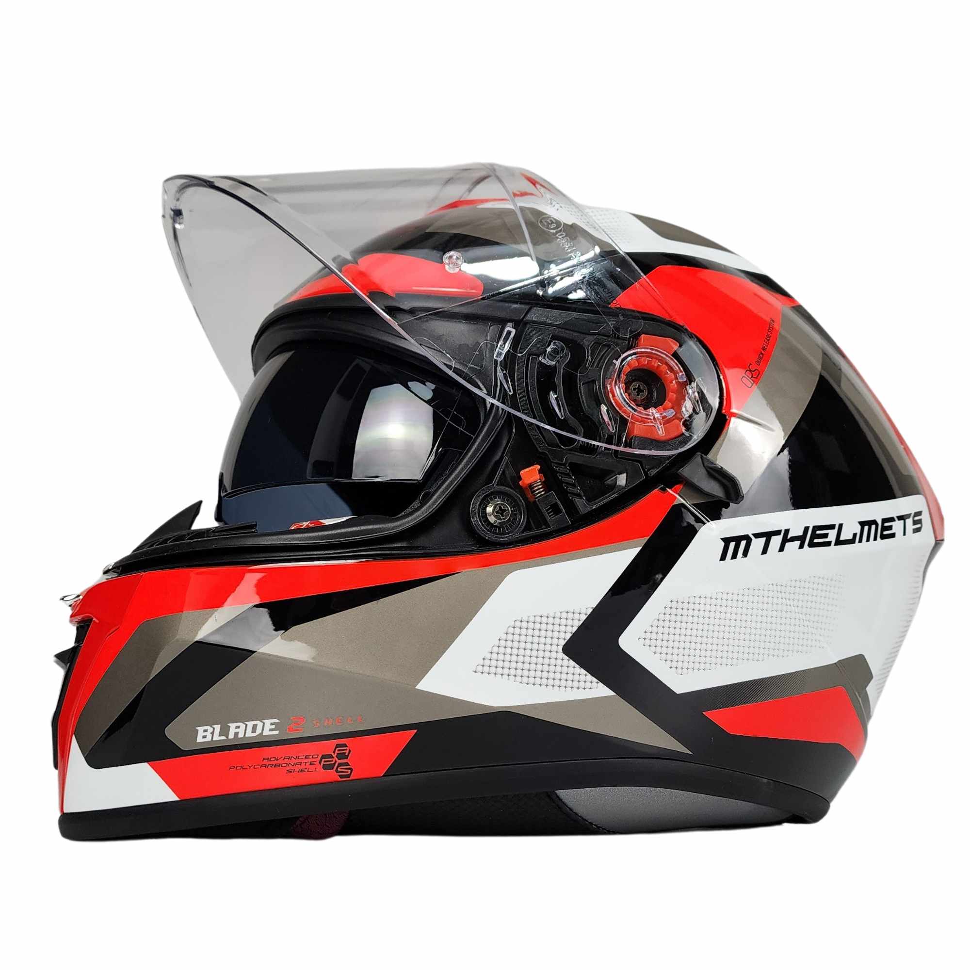 Casco Blade 2 Sv Finishline Rojo Perla Brillo